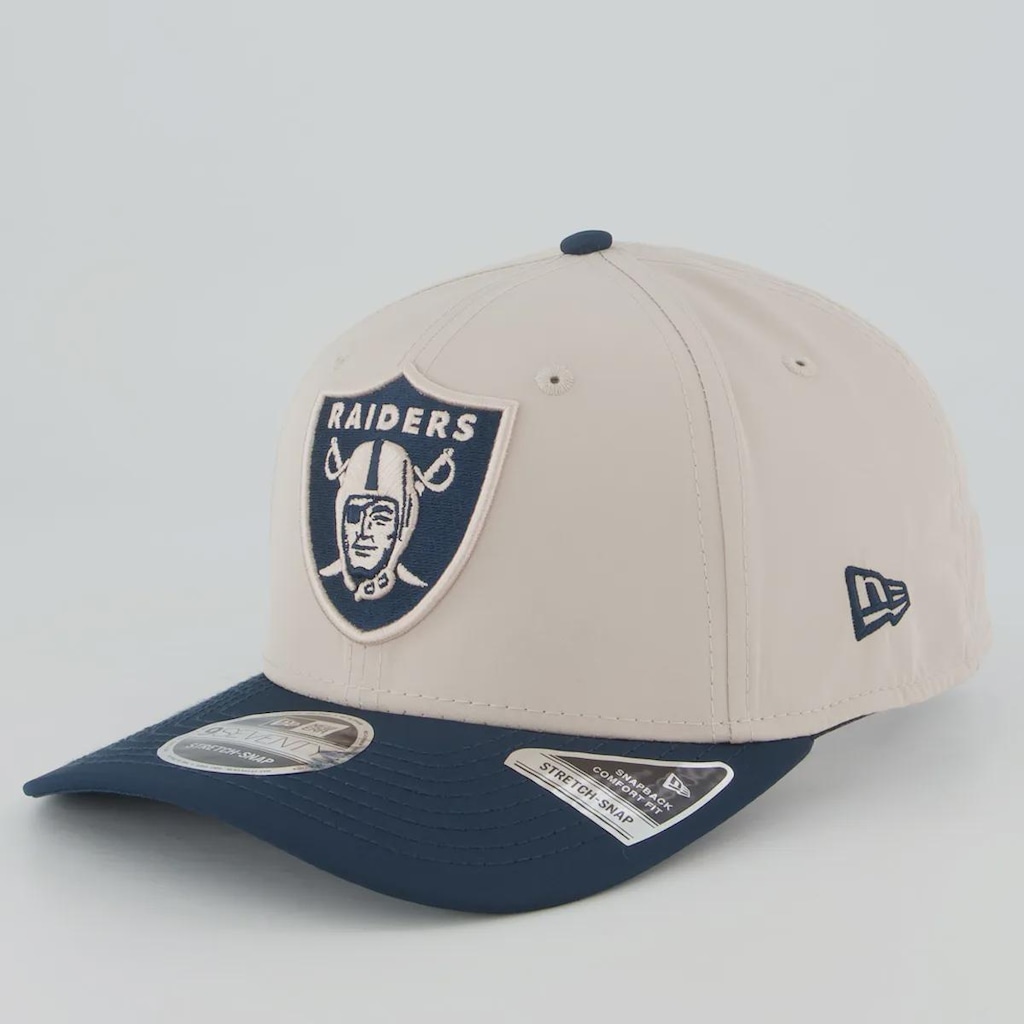 Boné Aba Curva New Era NFL Las Vegas Raiders Sandy 970SS