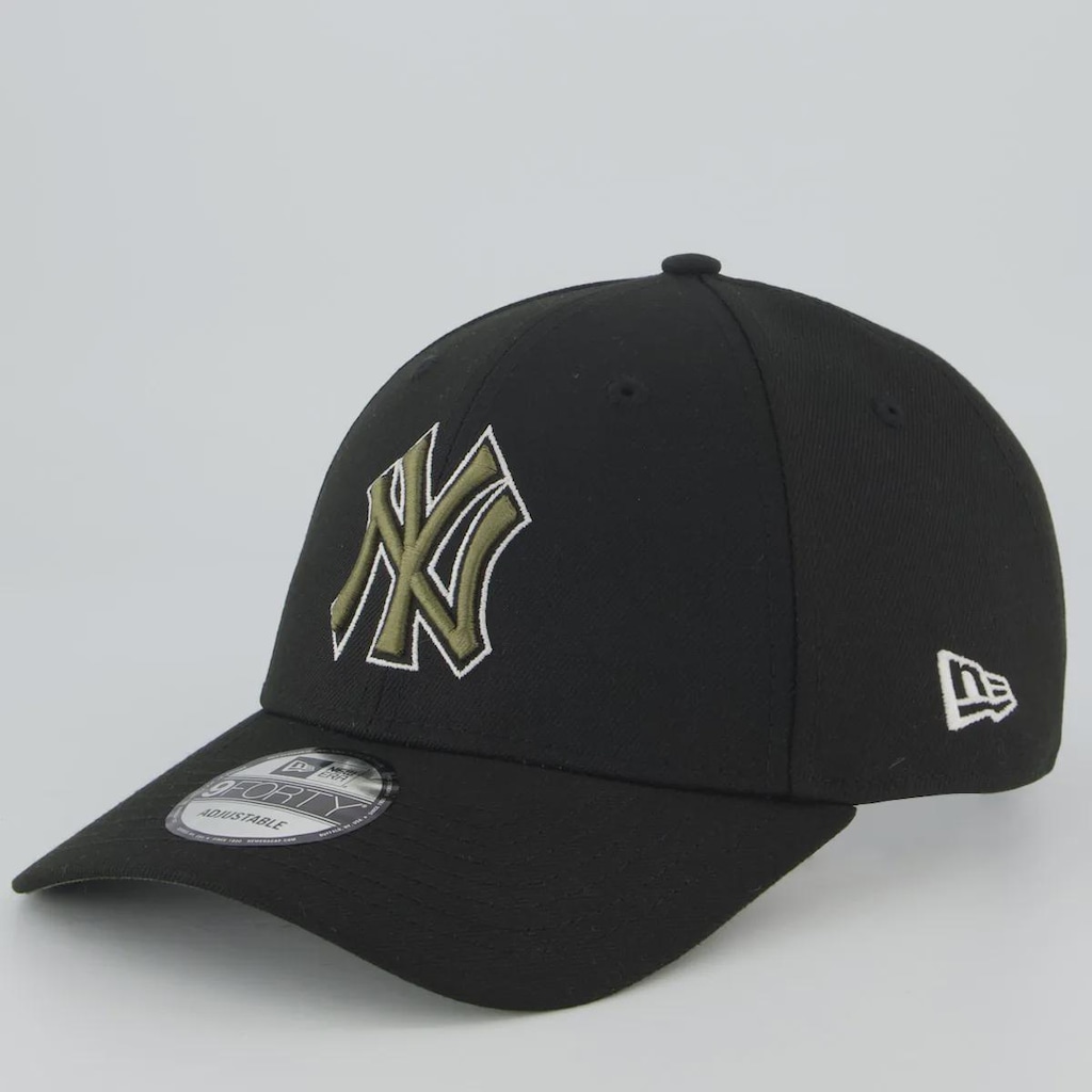 Boné Aba Curva New Era MLB New York Yankees Olive 940 M-Crown