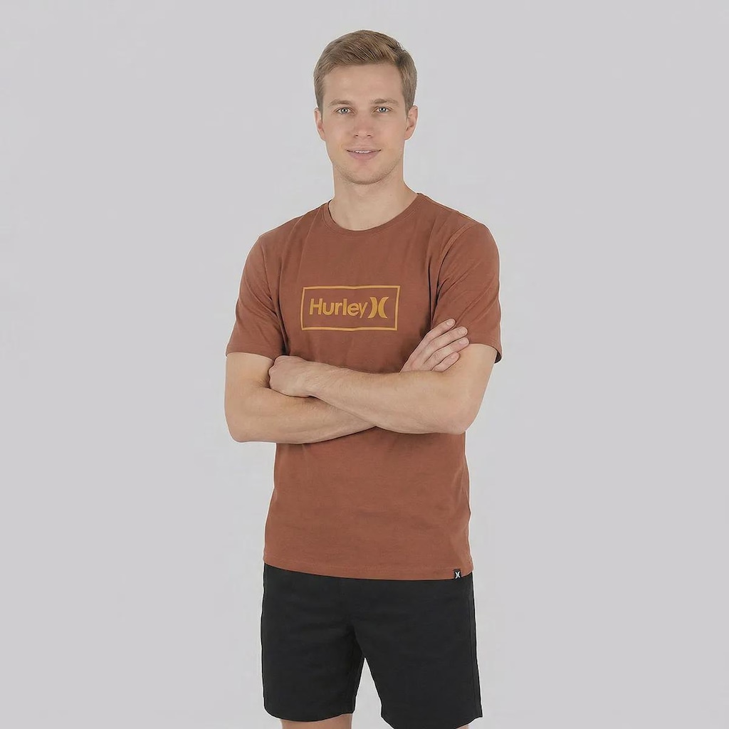 Imagem 2 do produto Camiseta Masculina Silk Box Relevo Hurley