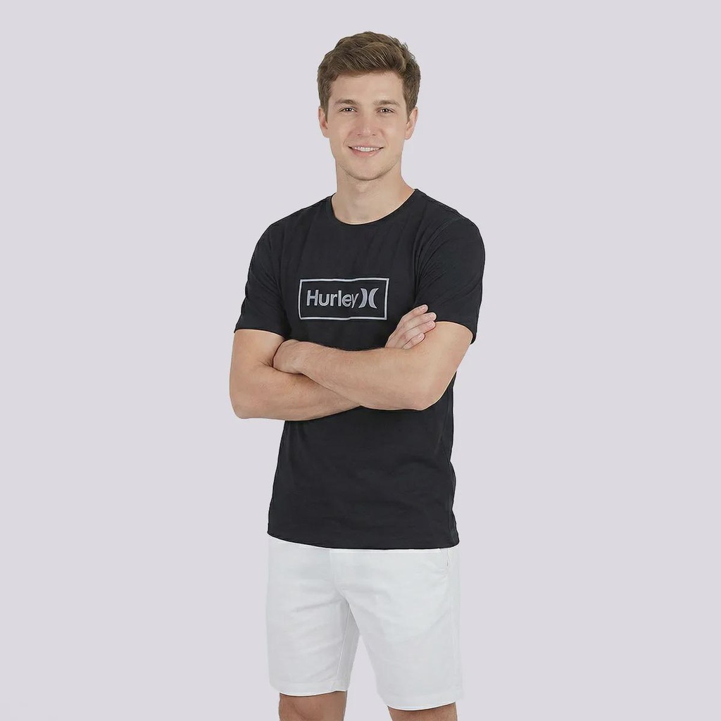 Imagem 2 do produto Camiseta Masculina Silk Box Relevo Hurley