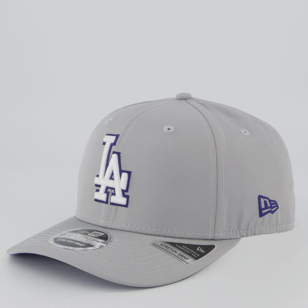 Boné Aba Pré Curva New Era MLB Los Angeles Dodgers Prolight Mix 970SS Unissex