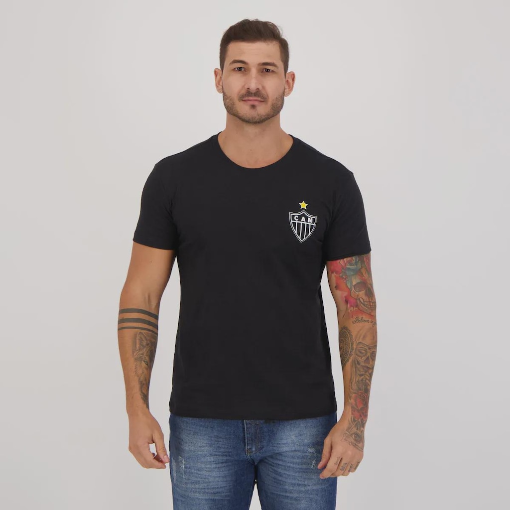 Camisa do Atlético Mineiro Galo Forte FutFanatics Masculina
