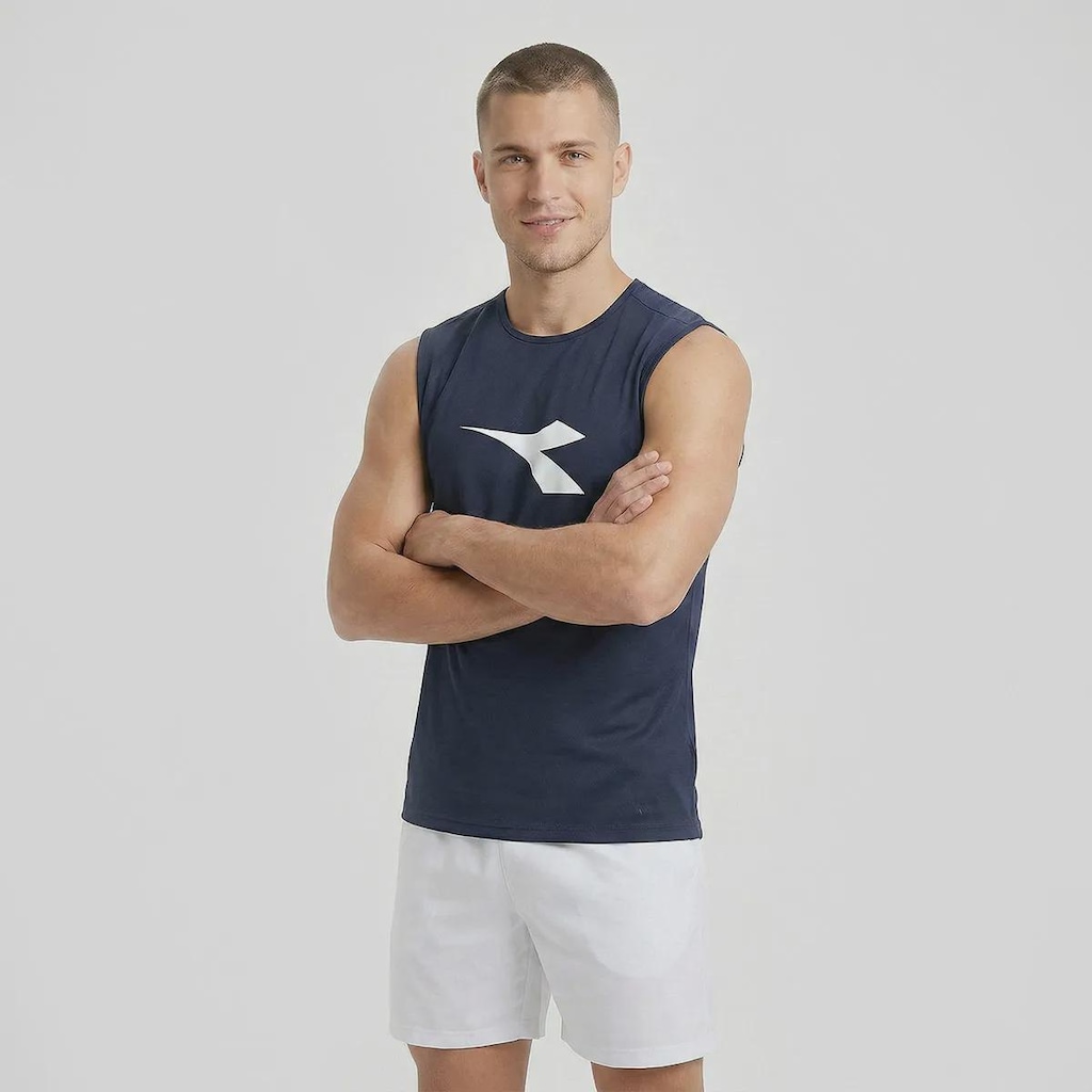 Imagem 2 do produto Camiseta Regata Machão Diadora Big Logo FutFanatics Masculina
