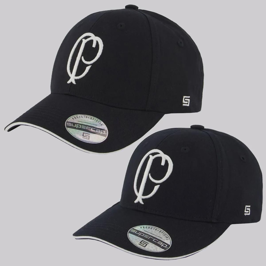 Kit Corinthians 2 Bonés, Pai e Filho FutFanatics