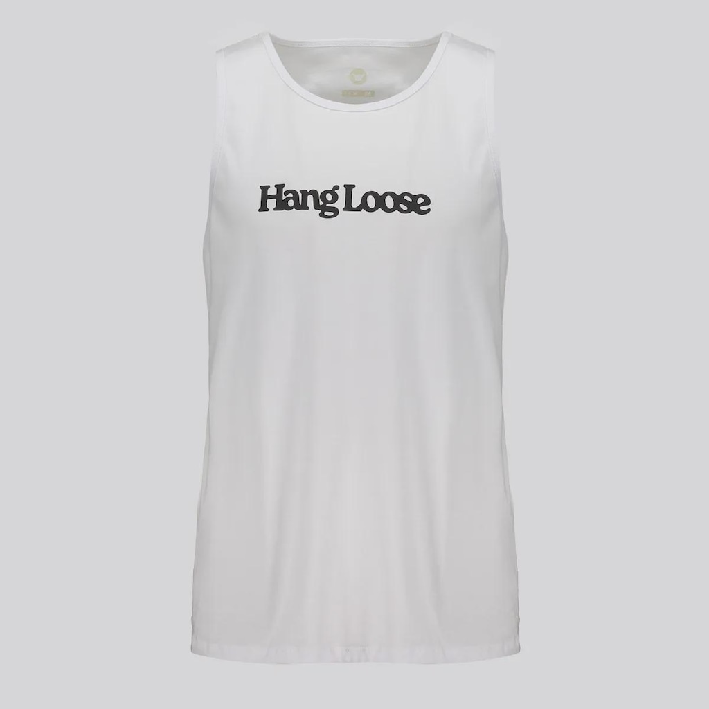 Camiseta Regata Hang Loose Typo Basic Masculina