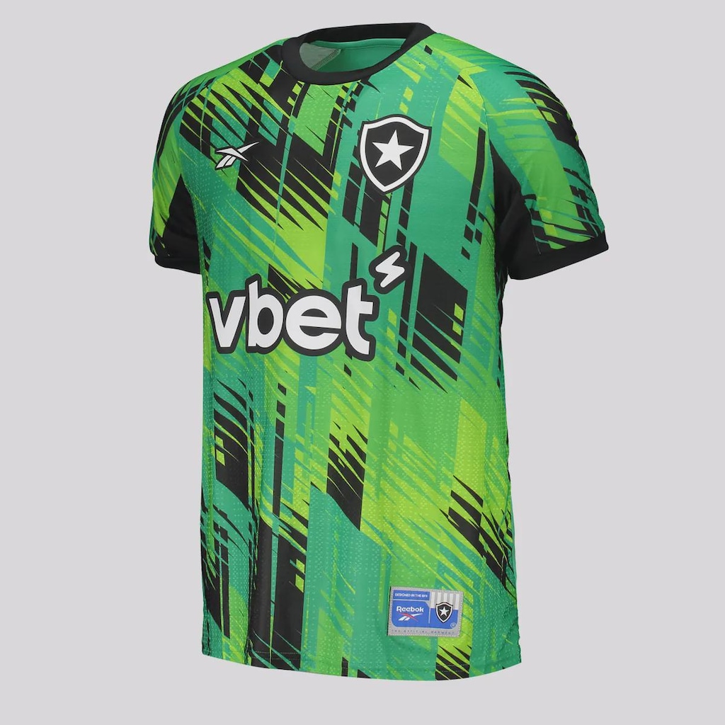 Imagem 2 do produto Camisa Botafogo Goleiro III 2026 Reebok Masculina