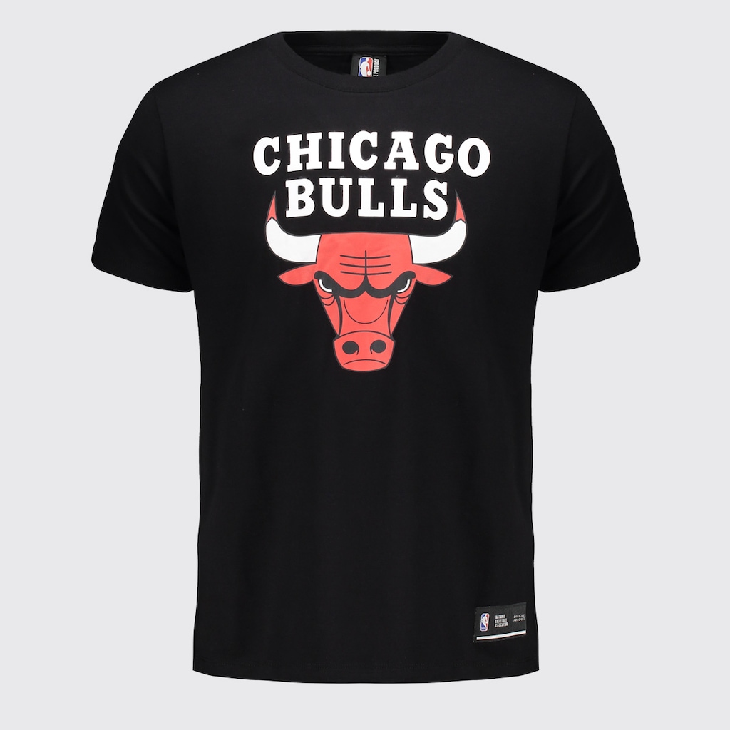 Camiseta NBA Chicago Bulls Big Logo Classic FutFanatics Masculina