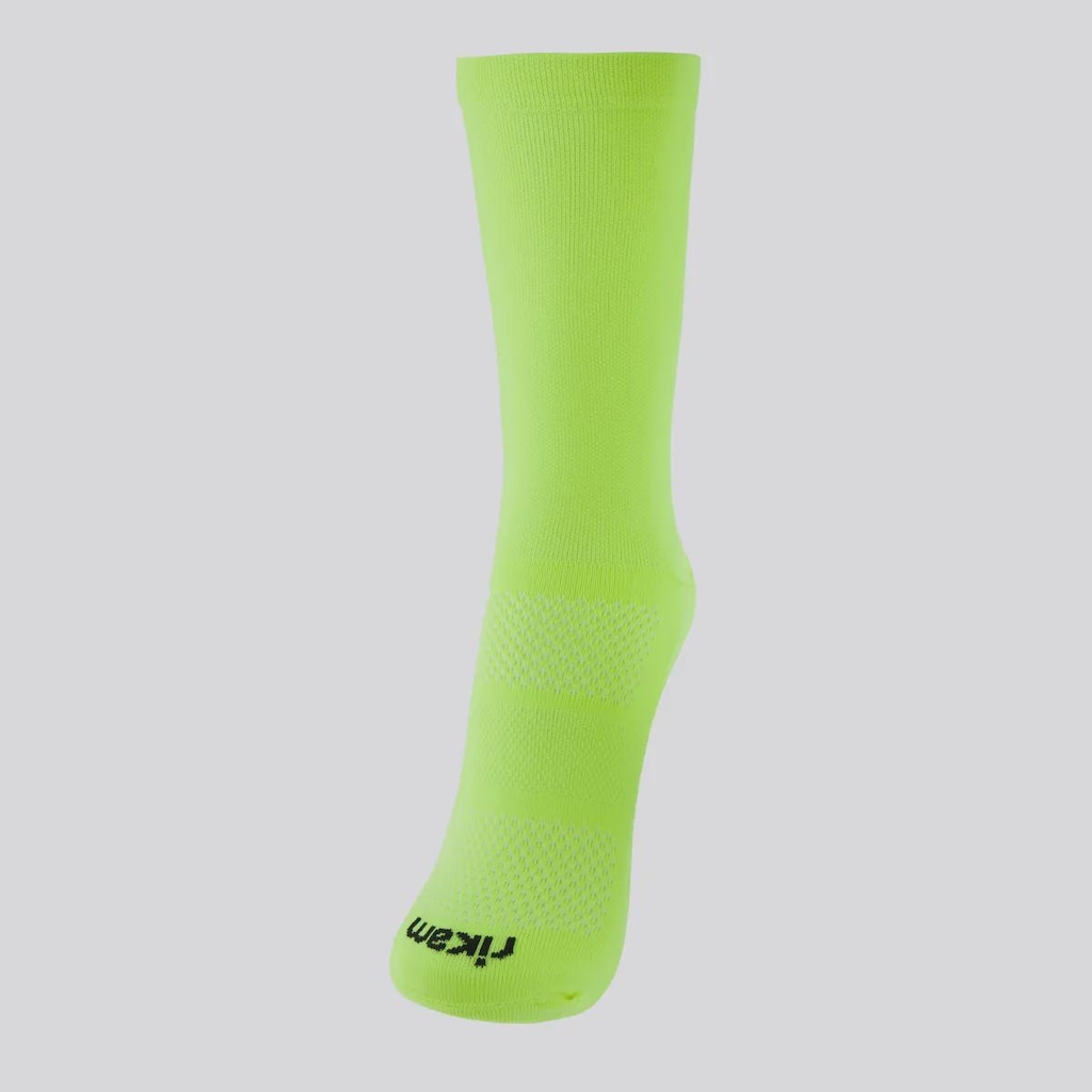 Meia Cano Médio Rikam Performance Colors Fluorescente Masculina