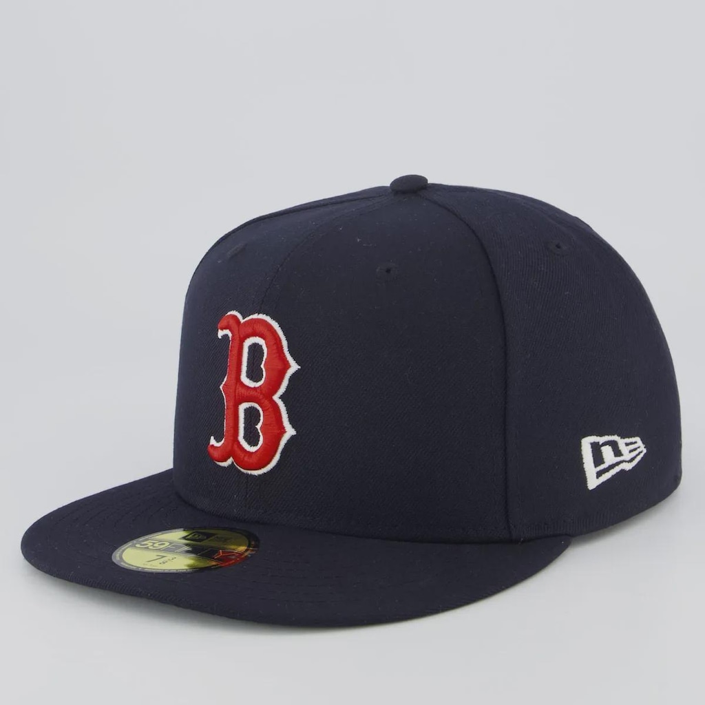 Boné Aba Reta New Era MLB Boston Red Sox Game 5950 Unissex