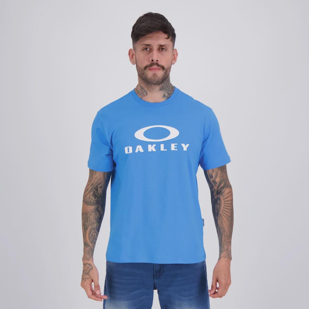 Camiseta Masculina O Bark SS Logo Oakley