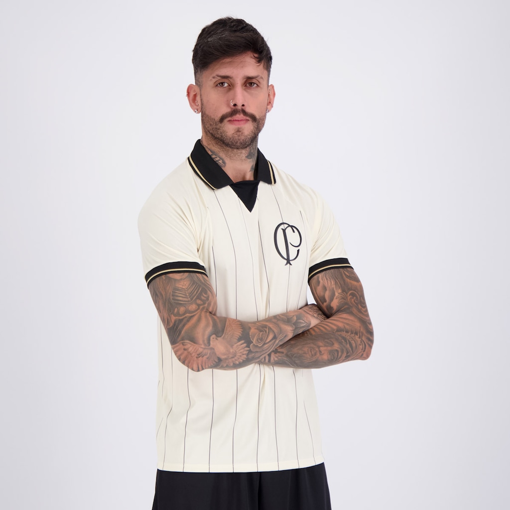 Imagem 2 do produto Camiseta Polo Corinthians Dry Logo CP FutFanatics Masculina