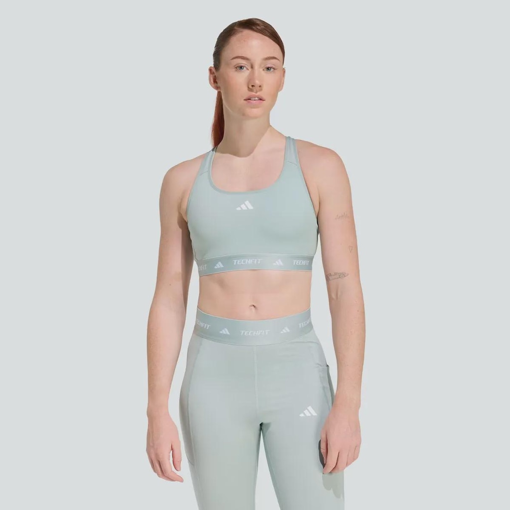 Top Techfit adidas Feminino