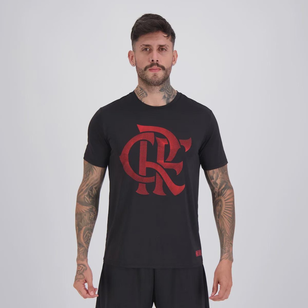 Camisa do Flamengo Escudo FutFanatics Masculina
