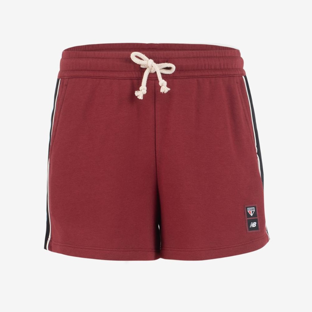 Short New Balance Malha Spfc X Nb Feminino