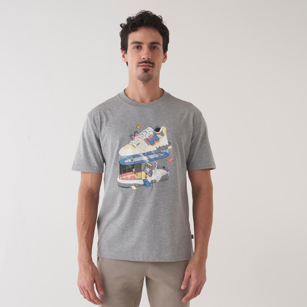 Camiseta New Balance Center 550 Masculina