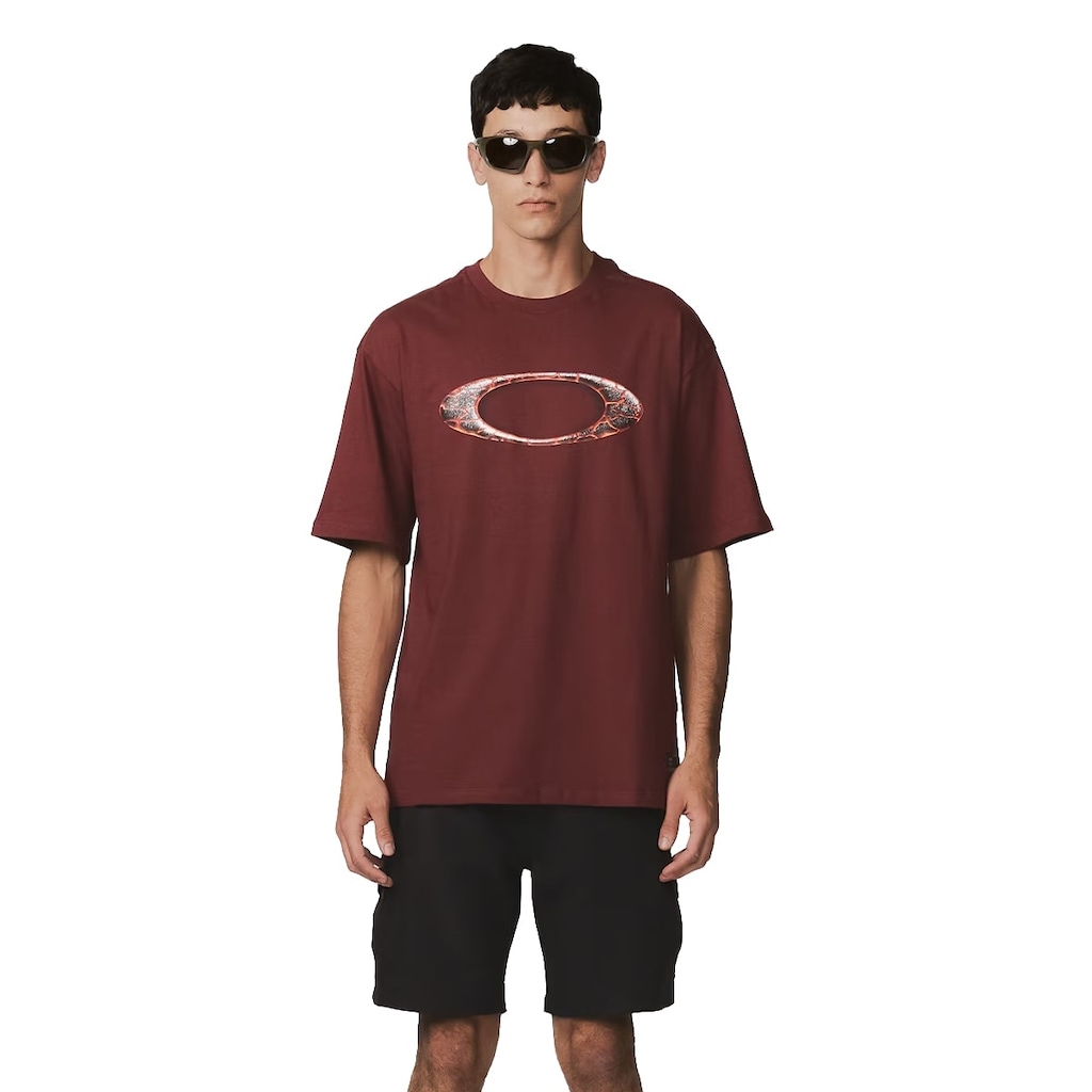 Camiseta Oakley Ellipse Magma Masculina