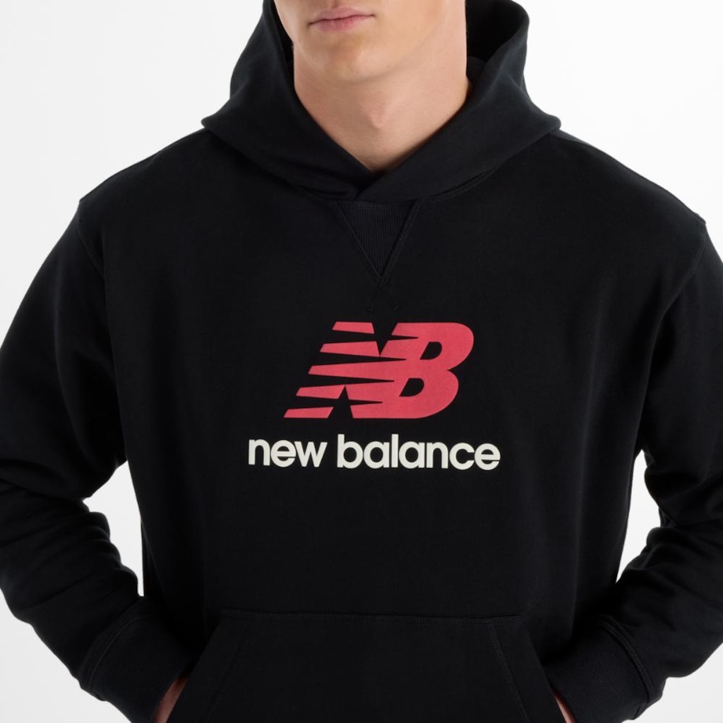 Imagem 3 do produto Blusão com Capuz New Balance Athletics Logo Masculino