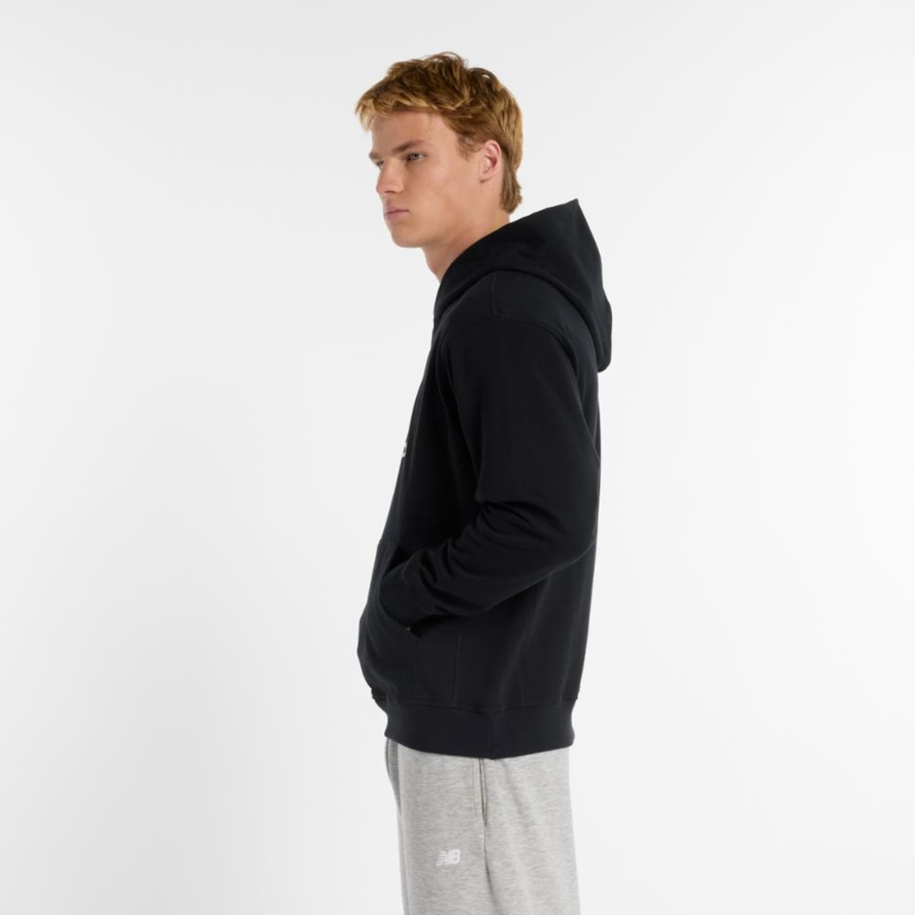 Imagem 4 do produto Blusão com Capuz New Balance Athletics Logo Masculino