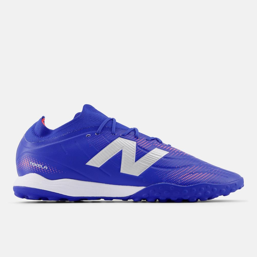 Chuteira Society Adulto New Balance Tekela Team Low Laced Tf V5