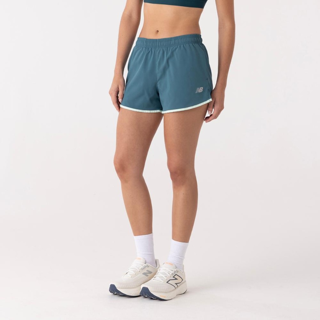 Short New Balance Sport Essentials Run 3 Feminino