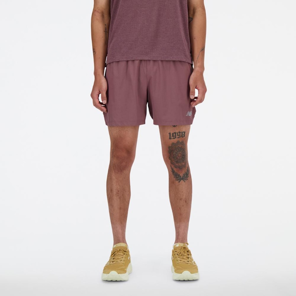Short New Balance Run Club - 5" Masculino
