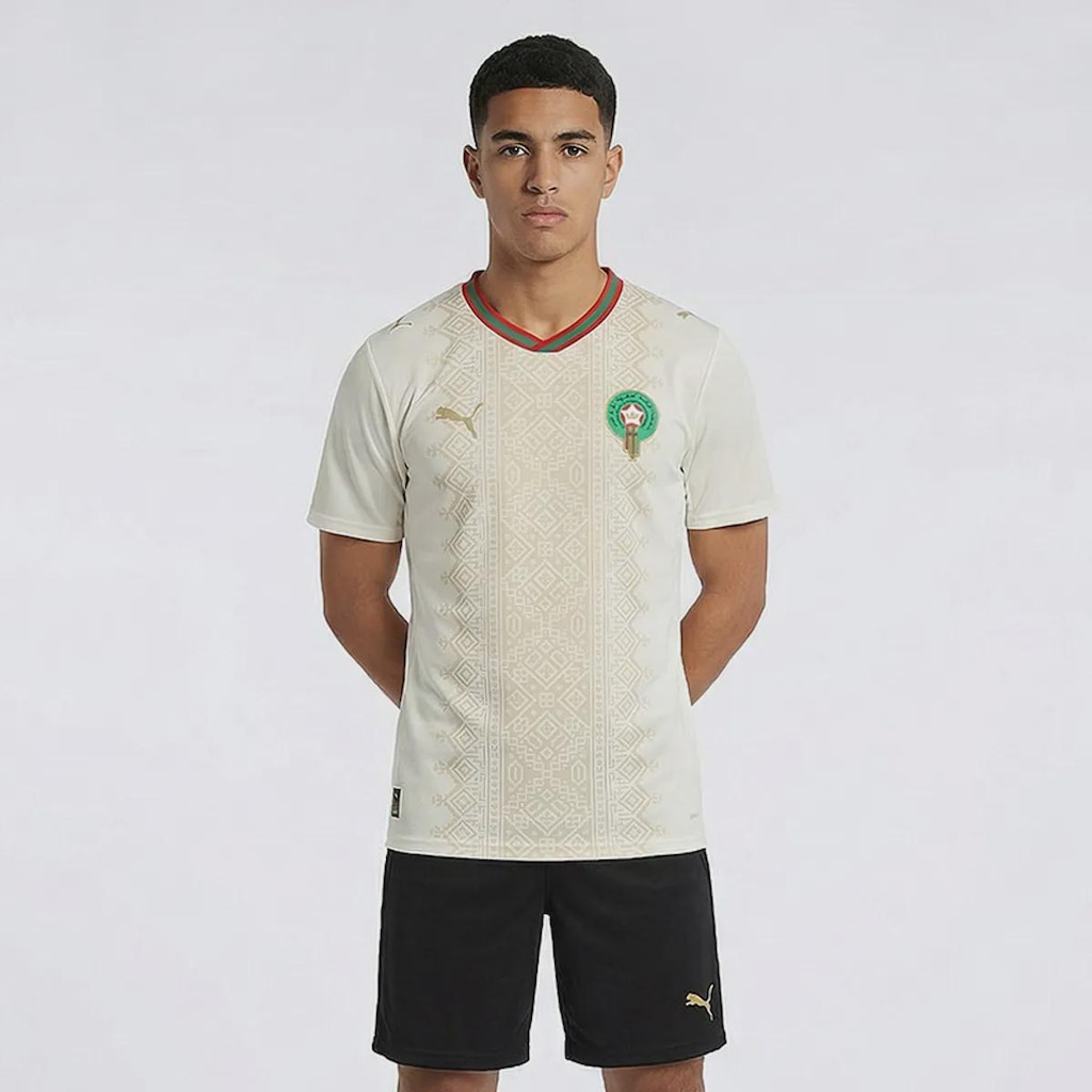 Camisa do Marrocos Away 2026 Puma - Masculina