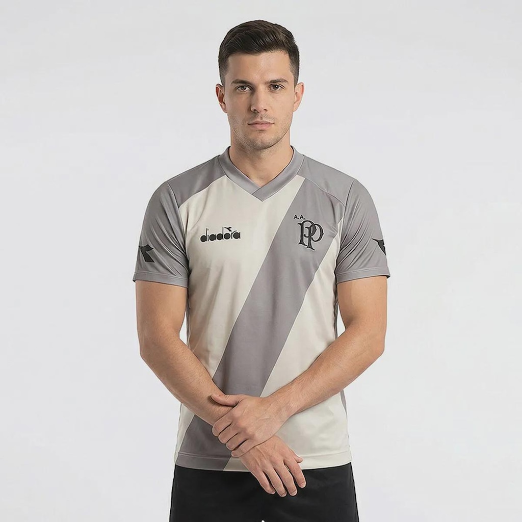 Camisa da Ponte Preta Treino Atleta 2025 Diadora - Masculina