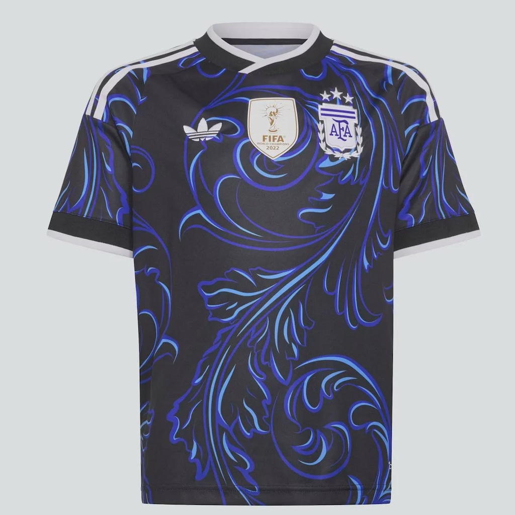 Camisa da Argentina Away 2026 adidas - Infantil