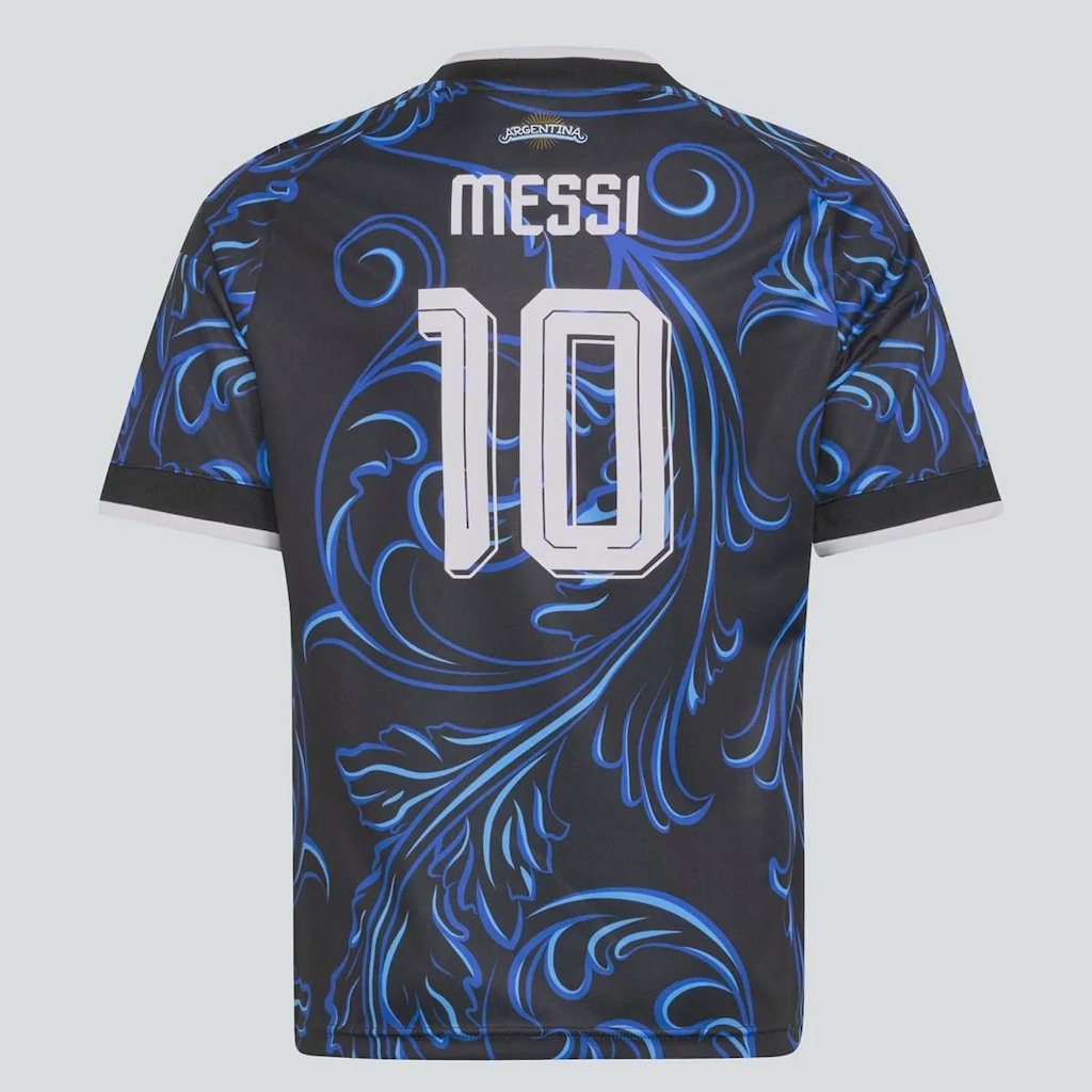 Camisa da Argentina Away 2026 10 Messi adidas - Infantil