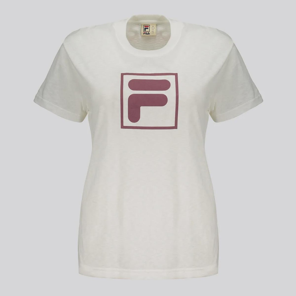 Imagem 4 do produto Camiseta Fila Comfort F-Box Graphic - Feminina