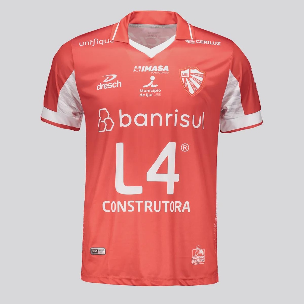 Camisa Dresch EC São Luiz I 2026 FutFanatics Masculina