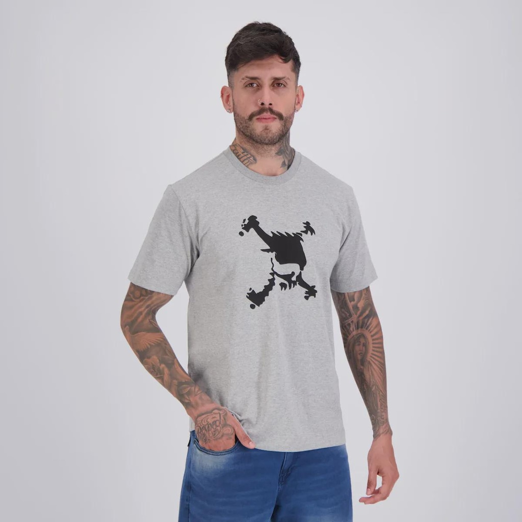 Imagem 2 do produto Camiseta Maculino Skull Heritage Logo Oakley