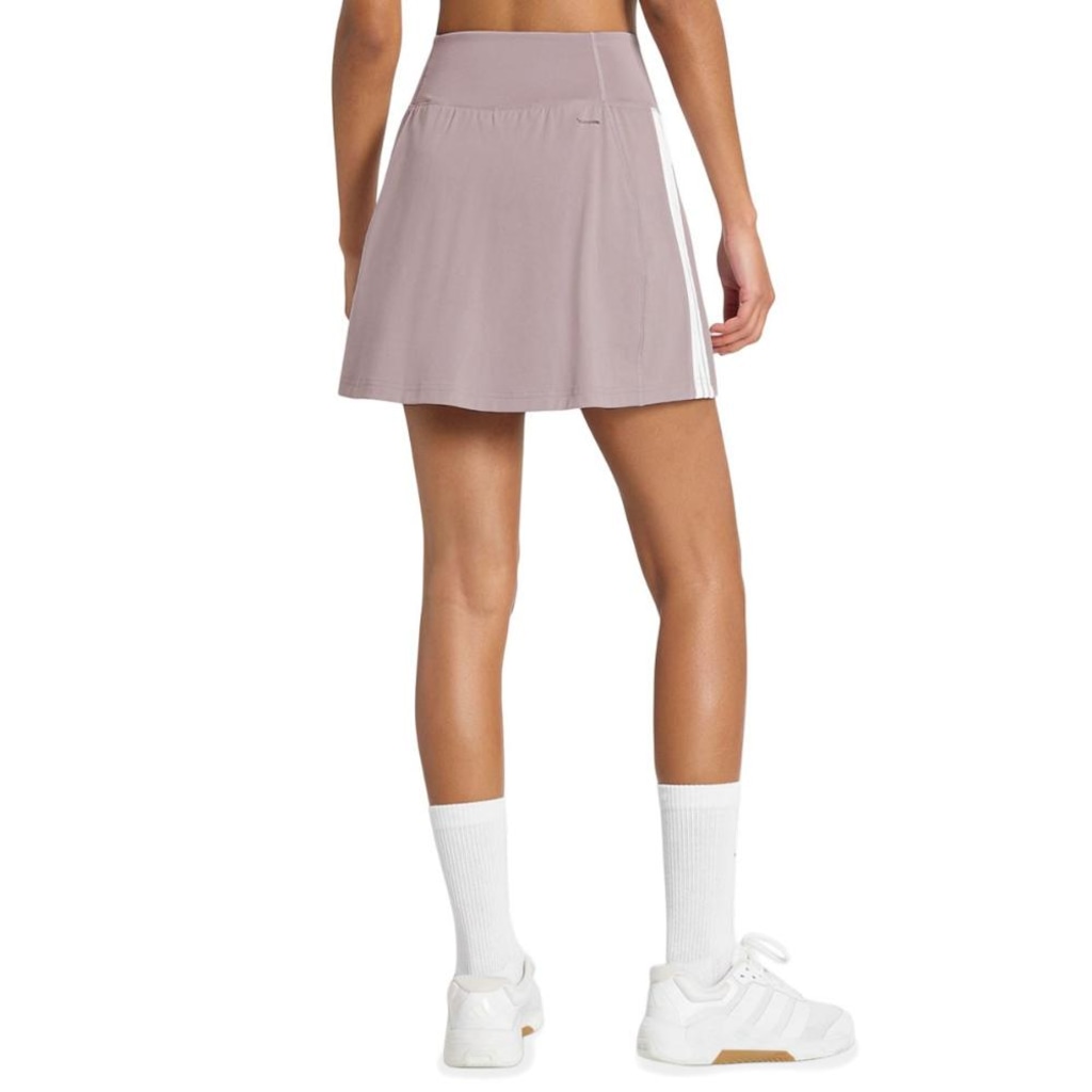 Imagem 4 do produto Saia Shorts adidas 3 Listras Lilás - Feminino