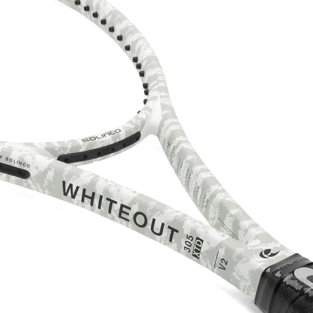 Imagem 2 do produto Raquete de Tênis Solinco Whiteout V2 XTD 305g - Adulto