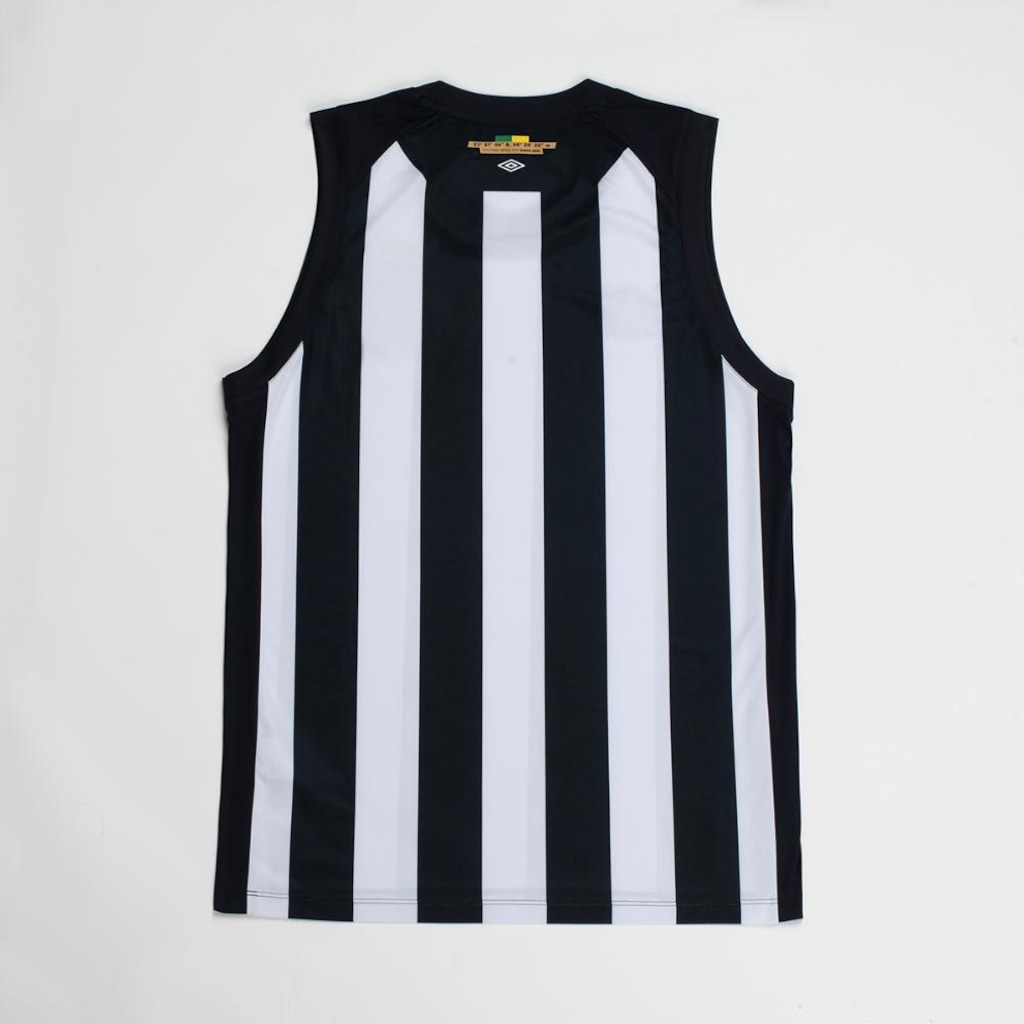 Imagem 2 do produto Camiseta Regata de Basquete do Santos Away 2026 Umbro Masculina