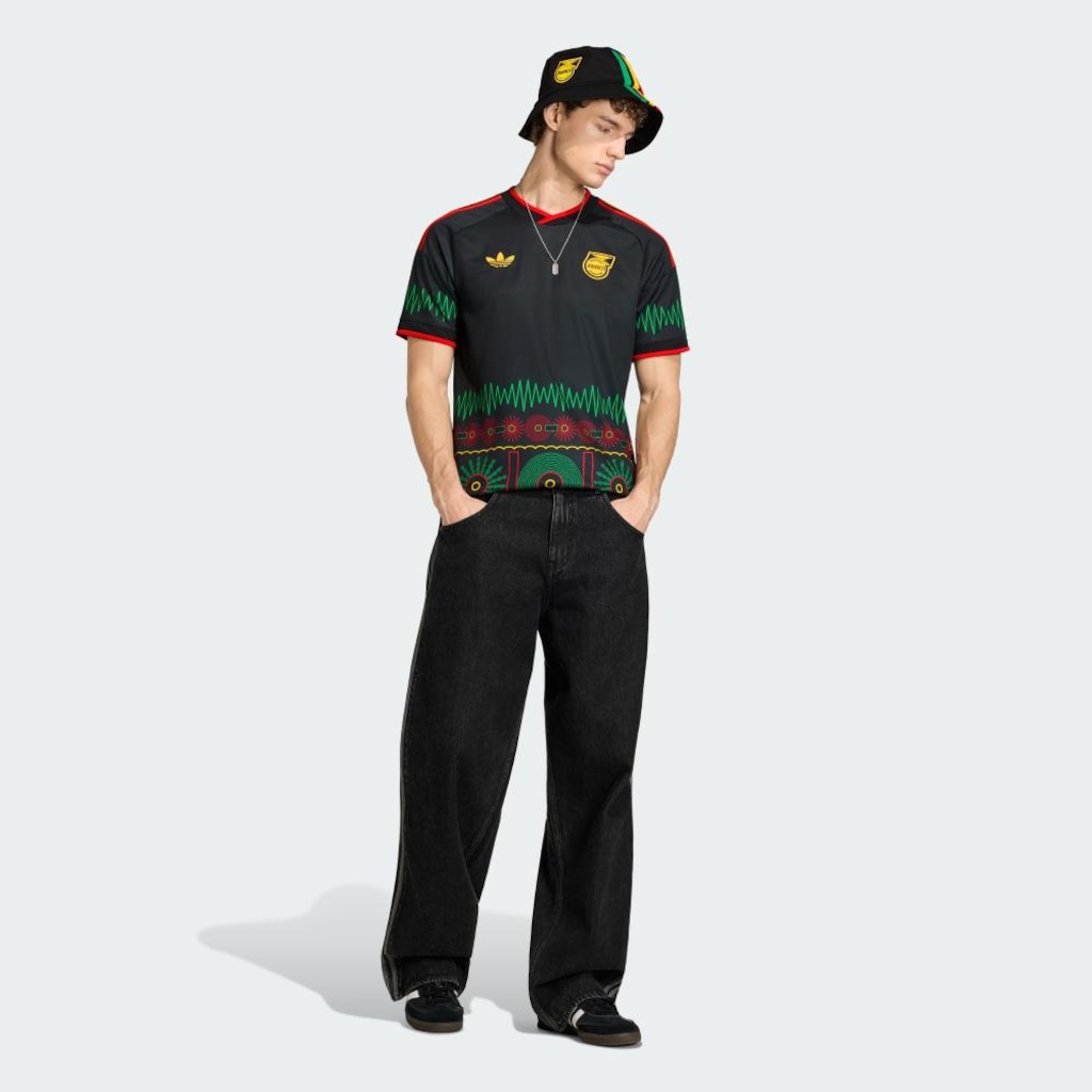 Imagem 4 do produto Camisa II Jamaica 26/27 x Bob Marley adidas Masculina