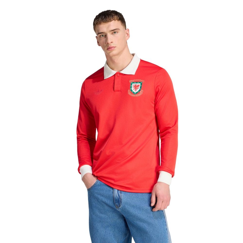 Camisa País de Gales 150 adidas Masculina