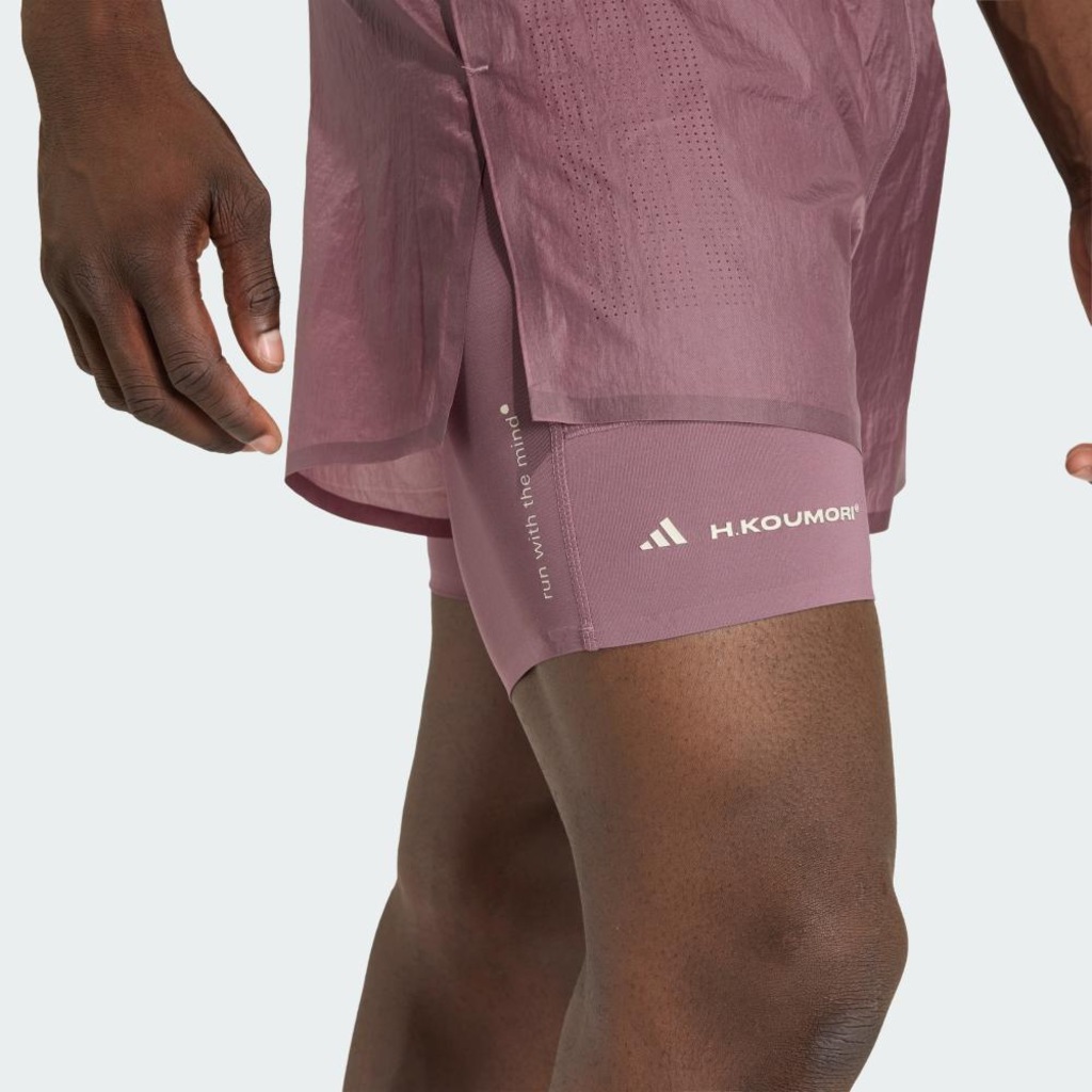 Imagem 5 do produto Shorts adidas Corrida 2 em 1 Adi365 H.Koumori - Masculino