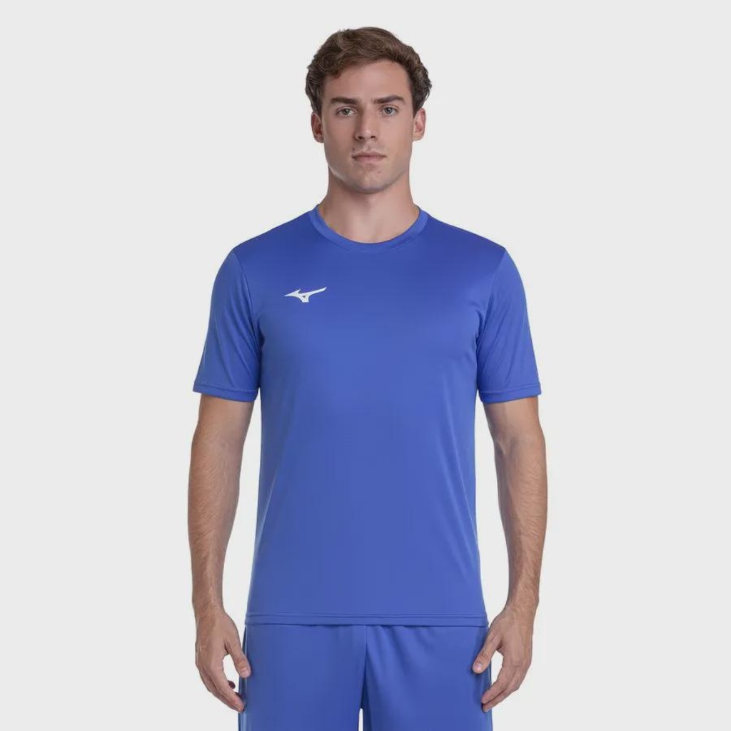 Camisa de Futebol Mizuno Basic Masculina
