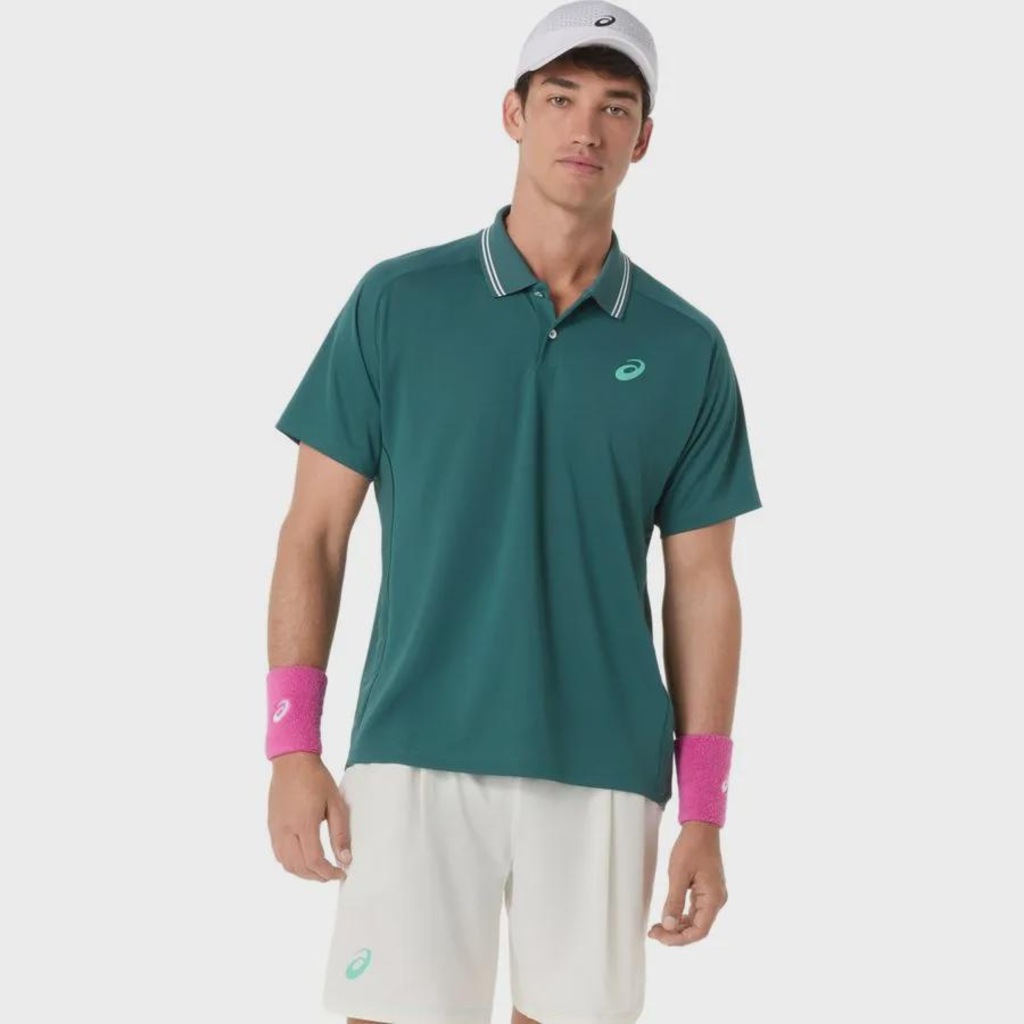 Camiseta ASICS Game Polo Ss Top Masculino