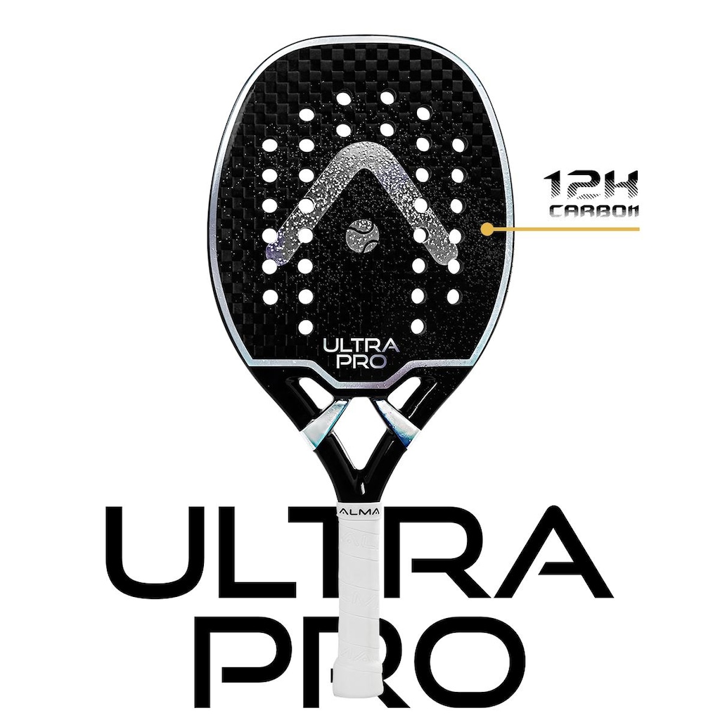 Imagem 2 do produto Raquete Beach Tennis Ultrapro Alma Genius12K