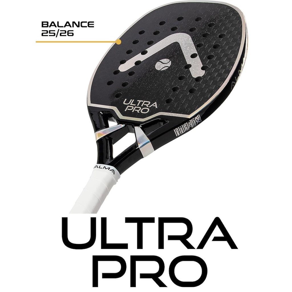 Imagem 3 do produto Raquete Beach Tennis Ultrapro Alma Genius12K