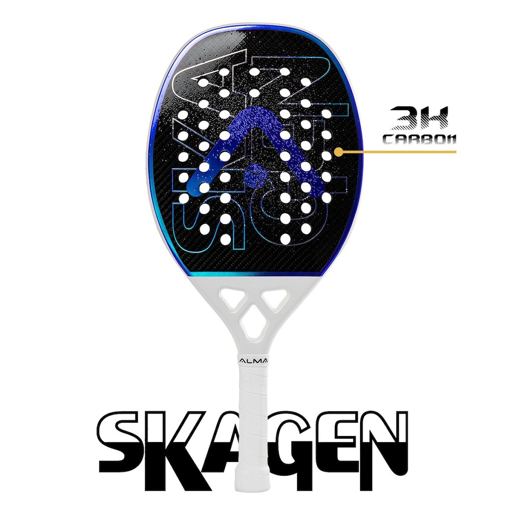 Imagem 2 do produto Raquete Beach Tennis Skagen Alma Genius 3K