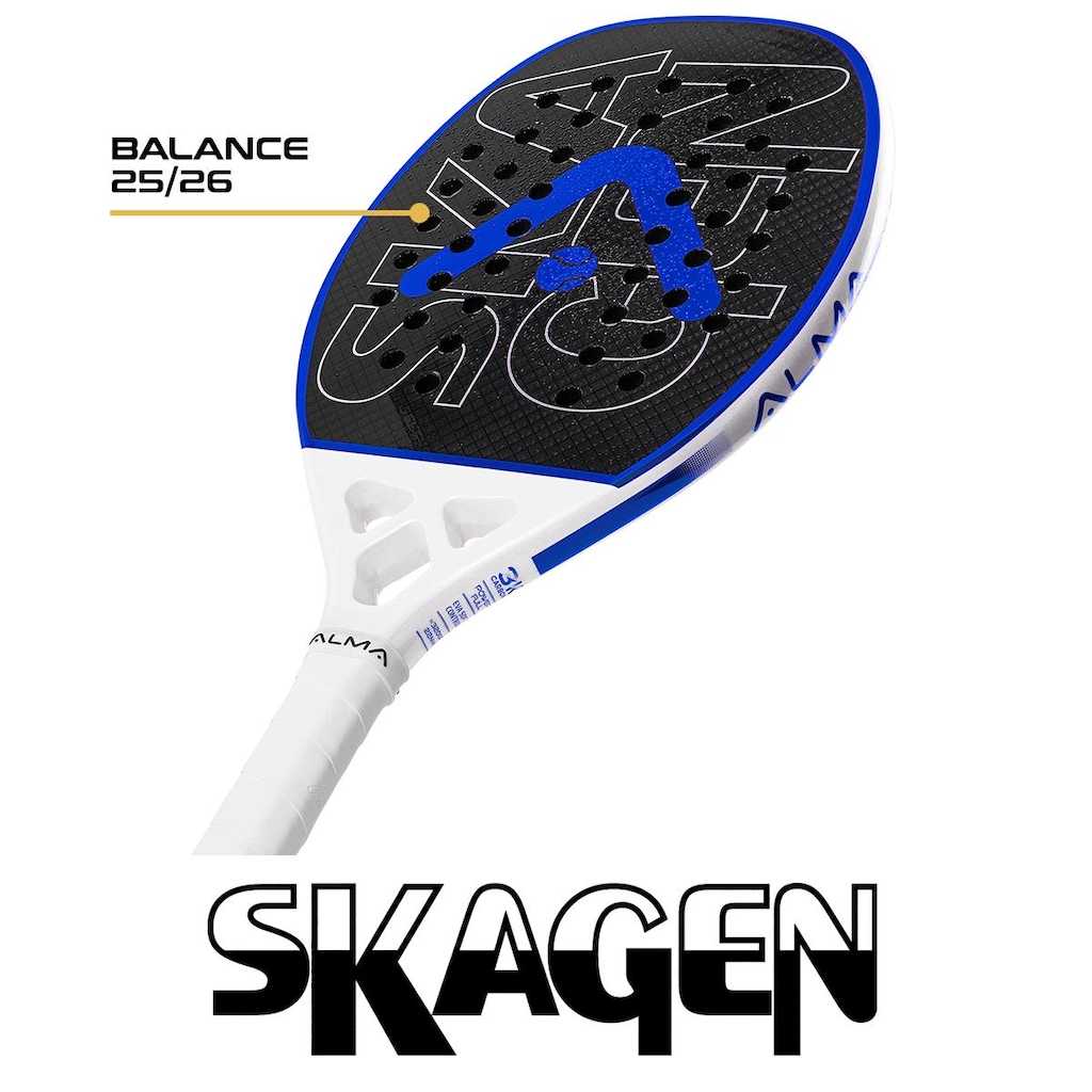 Imagem 3 do produto Raquete Beach Tennis Skagen Alma Genius 3K