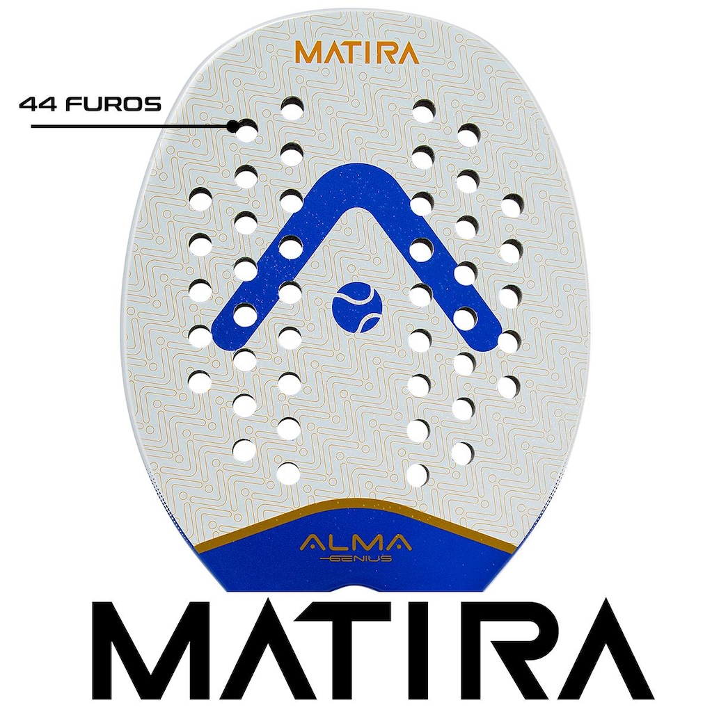 Imagem 5 do produto Raquete Beach Tennis Matira Alma Genius1K