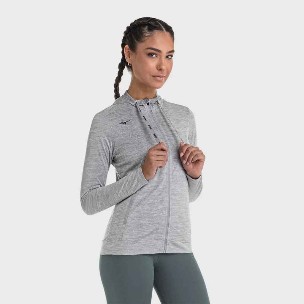 Imagem 2 do produto Jaqueta de Treino Mizuno Mescla Selene Feminino