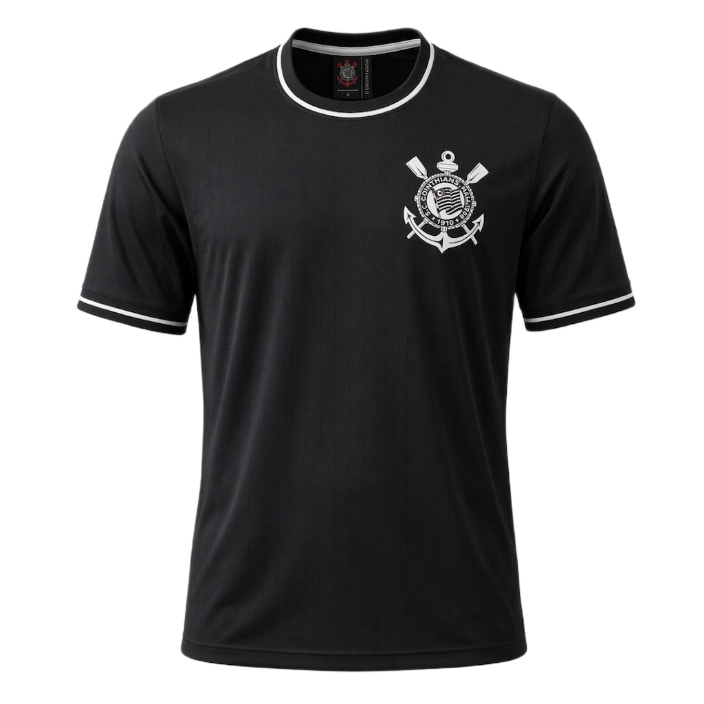 Camisa do Corinthians Arte Dark Braziline - Masculina