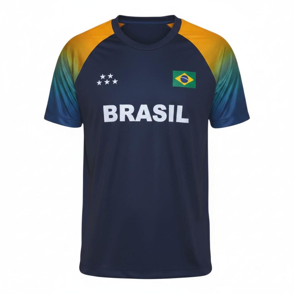 Camisa Brasil Amazônica Braziline - Masculina
