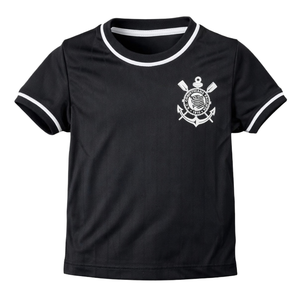 Camisa do Corinthians Arte Dark Coimbra - Infantil