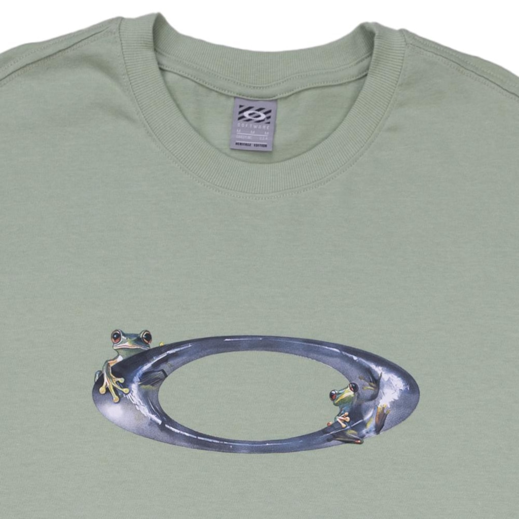 Imagem 3 do produto Camiseta Oakley Jupiter's Adventure SS Tee Eucalyptus - Masculina